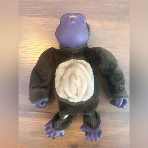 RARE Vintage 1979 Rodney  The Gorilla Plush Puppet, Applause 100% Acrylic 11”
